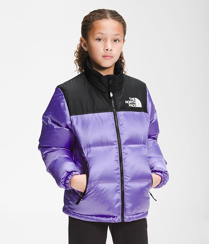 north face nuptse 1996 morado