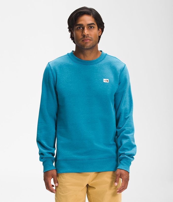 mens north face sweatshirt