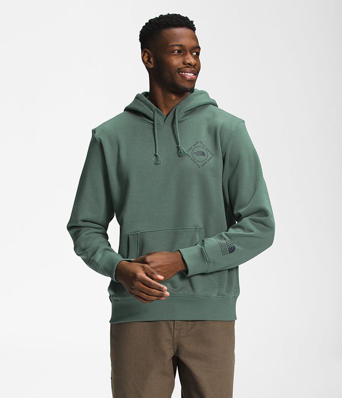 mens north face sweatshirt